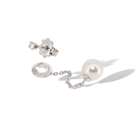 Boucles d'oreilles Salvini Femme in Or blanc Diamante 0.07 Ct DMBR0007H1 - DMBR0007H1